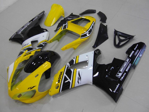 Amarelo Aniversário Carenagem Yamaha R1 2000-2001 Amarelo Aniversário Carenagem Yamaha R1 2000-2001