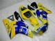 Amarelo Azul Abs Plásticos Yamaha R6 1998-2002 Amarelo Azul Abs Plásticos Yamaha R6 1998-2002