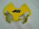 Amarelo Carenagem Honda CBR 600RR 2003-2004 Amarelo Carenagem Honda CBR 600RR 2003-2004