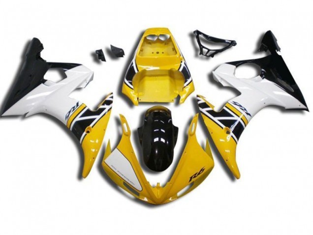 Amarelo Carenagem Yamaha R6 2003-2005 Amarelo Carenagem Yamaha R6 2003-2005