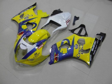 Amarelo Corona Carenagem Suzuki GSXR 1000 K5 2005-2006