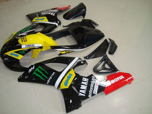 Amarelo Monster Abs Kits Carenagem Yamaha R1 2000-2001 Amarelo Monster Abs Kits Carenagem Yamaha R1 2000-2001
