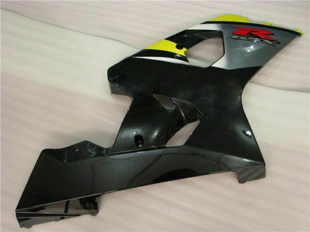 Amarelo Preto Abs Carenagem Suzuki GSXR 600 / 750 K4 2004-2005 Amarelo Preto Abs Carenagem Suzuki GSXR 600 / 750 K4 2004-2005