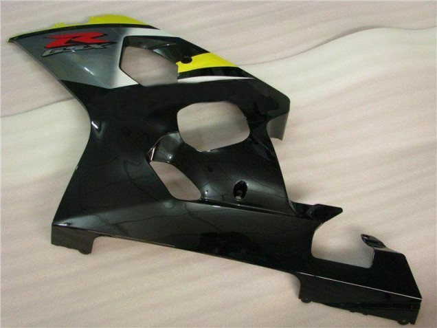 Amarelo Preto Abs Carenagem Suzuki GSXR 600 / 750 K4 2004-2005 Amarelo Preto Abs Carenagem Suzuki GSXR 600 / 750 K4 2004-2005