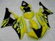 Amarelo Preto Abs Plásticos Yamaha R6 2008-2016 Amarelo Preto Abs Plásticos Yamaha R6 2008-2016