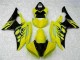 Amarelo Preto Abs Plásticos Yamaha R6 2008-2016 Amarelo Preto Abs Plásticos Yamaha R6 2008-2016