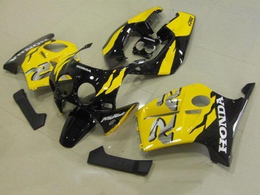 Amarelo Preto Carenagem Honda CBR 250RR MC22 1991-1998