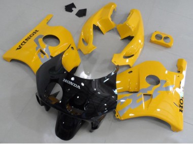 Amarelo Preto Carenagem Honda CBR 250RR MC22 1991-1998