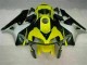 Amarelo Preto Carenagem Honda CBR 600RR 2003-2004 Amarelo Preto Carenagem Honda CBR 600RR 2003-2004