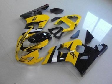 Amarelo Preto Carenagem Suzuki GSXR 750 K4 2004-2005