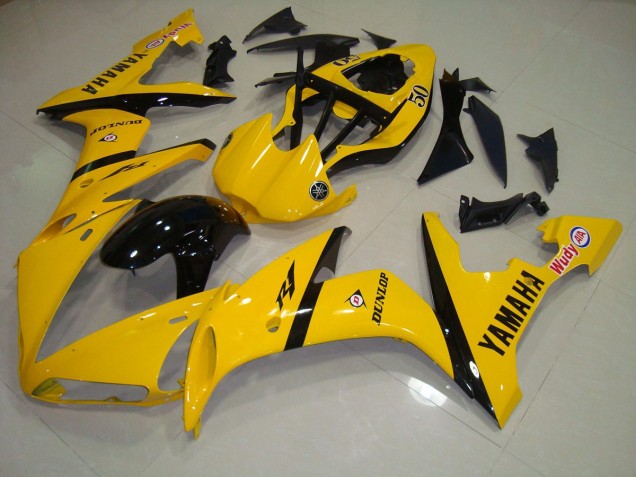 Amarelo Preto Carenagem Yamaha R1 2004-2006 Amarelo Preto Carenagem Yamaha R1 2004-2006