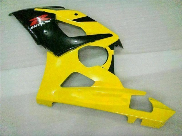 Amarelo Preto Carroçaria Suzuki GSXR 1000 K5 2005-2006 Amarelo Preto Carroçaria Suzuki GSXR 1000 K5 2005-2006