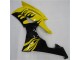 Amarelo Preto Carroçaria Yamaha R6 2008-2016 Amarelo Preto Carroçaria Yamaha R6 2008-2016
