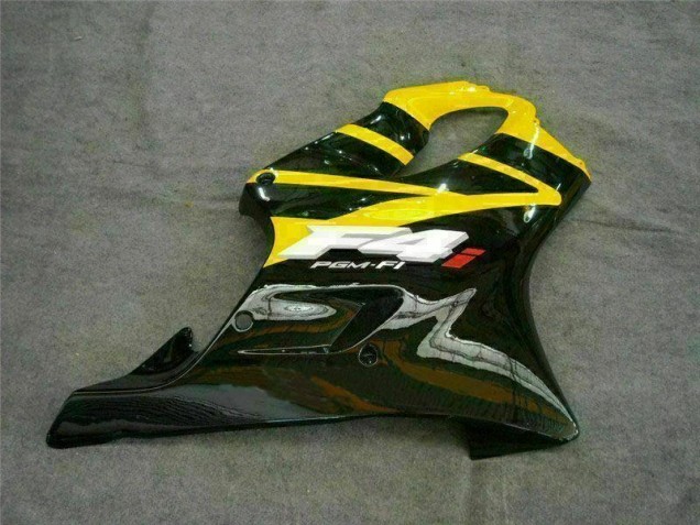 Amarelo Preto Injeção Kit Carenagem Honda CBR 600 F4i 2001-2003 Amarelo Preto Injeção Kit Carenagem Honda CBR 600 F4i 2001-2003