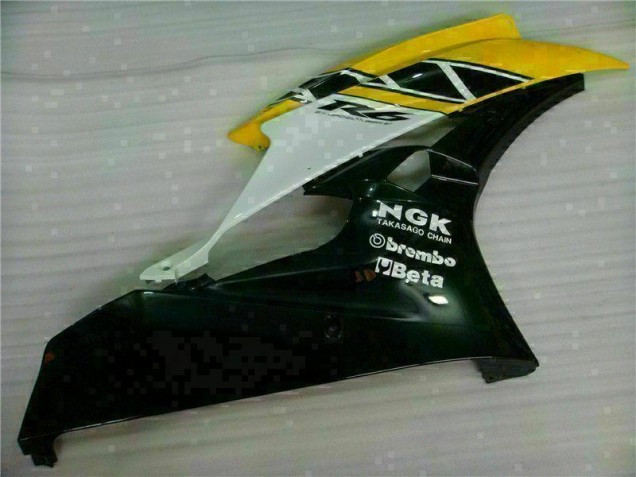 Amarelo Preto Kit Completo Carenagem Yamaha R6 2006-2007