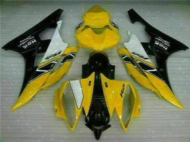 Amarelo Preto Kit Completo Carenagem Yamaha R6 2006-2007