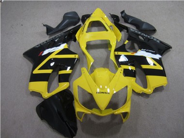 Amarelo Preto Kits Completo Carenagem Honda CBR 600 F4i 2001-2003
