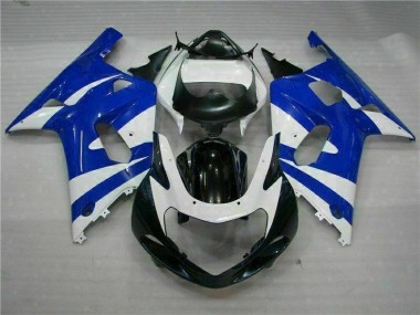 Azul Abs Kit Carenagem & Plásticos Suzuki GSXR 600 / 750 K1 K2 K3 2001-2003