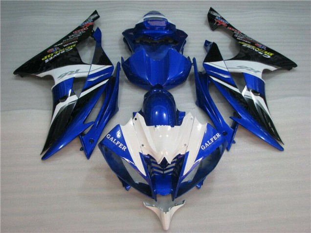 Azul Abs Kits Carenagem Yamaha R6 2008-2016 Azul Abs Kits Carenagem Yamaha R6 2008-2016