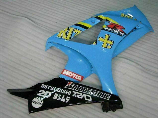 Azul Abs Plástico Suzuki GSXR 1000 K7 2007-2008