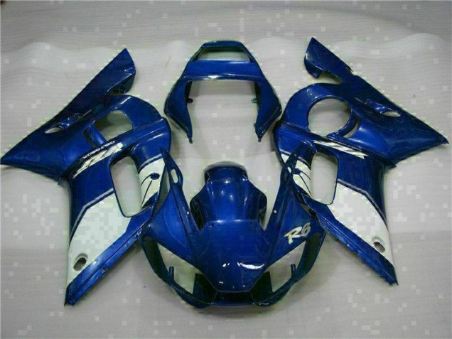 Azul Abs Plástico Yamaha R6 2003-2005 Azul Abs Plástico Yamaha R6 2003-2005
