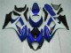 Azul Abs Plásticos Suzuki GSXR 1000 K7 2007-2008 Azul Abs Plásticos Suzuki GSXR 1000 K7 2007-2008