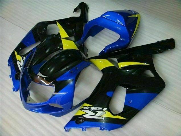 Azul Abs Plásticos Suzuki GSXR 600 / 750 K1 K2 K3 2001-2003