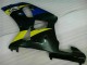 Azul Abs Plásticos Suzuki GSXR 600 / 750 K1 K2 K3 2001-2003