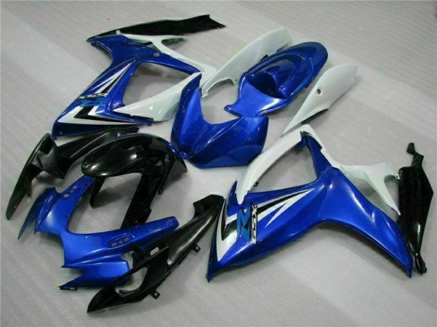 Azul Abs Plásticos Suzuki GSXR 600 / 750 K6 2006-2007 Azul Abs Plásticos Suzuki GSXR 600 / 750 K6 2006-2007