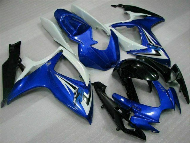 Azul Abs Plásticos Suzuki GSXR 600 / 750 K6 2006-2007 Azul Abs Plásticos Suzuki GSXR 600 / 750 K6 2006-2007