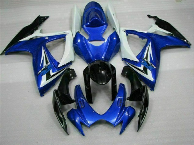 Azul Abs Plásticos Suzuki GSXR 600 / 750 K6 2006-2007 Azul Abs Plásticos Suzuki GSXR 600 / 750 K6 2006-2007
