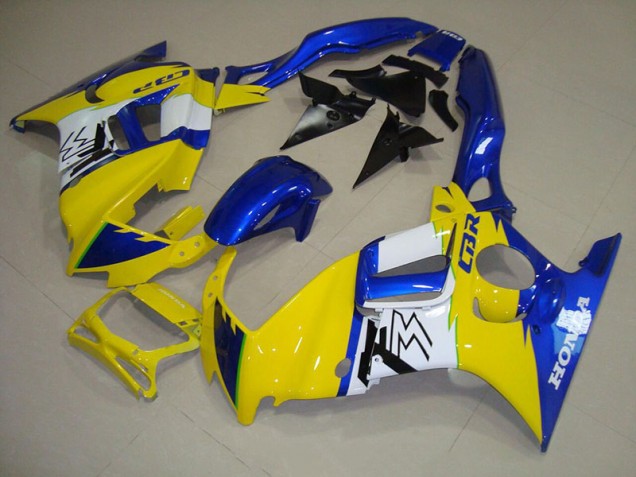 Azul Amarelo Carenagem Honda CBR 600 F3 1995-1998 Azul Amarelo Carenagem Honda CBR 600 F3 1995-1998