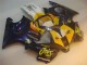Azul Amarelo Joes Carenagem Honda CBR 600 F3 1995-1998 Azul Amarelo Joes Carenagem Honda CBR 600 F3 1995-1998