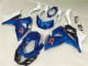 Azul Branco Abs Kit Carenagem & Plásticos Suzuki GSXR 1000 2017-2023 Azul Branco Abs Kit Carenagem & Plásticos Suzuki GSXR 1000 2017-2023