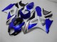 Azul Branco Abs Kits Carenagem Suzuki GSXR 1000 K7 2007-2008