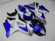 Azul Branco Abs Kits Carenagem Suzuki GSXR 1000 K7 2007-2008
