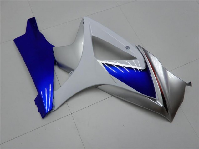 Azul Branco Abs Kits Carenagem Suzuki GSXR 1000 K7 2007-2008
