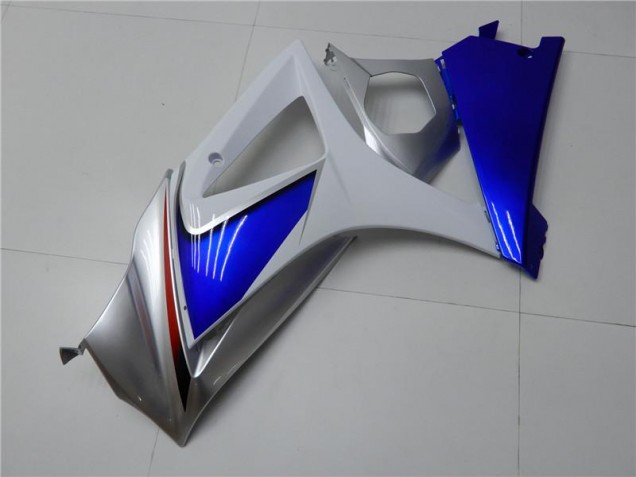 Azul Branco Abs Kits Carenagem Suzuki GSXR 1000 K7 2007-2008