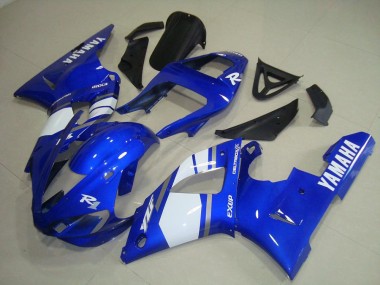Azul Branco Abs Kits Carenagem Yamaha R1 2000-2001