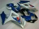 Azul Branco Abs Kits Completos Carenagem Suzuki GSXR 1000 K7 2007-2008 Azul Branco Abs Kits Completos Carenagem Suzuki GSXR 1000 K7 2007-2008