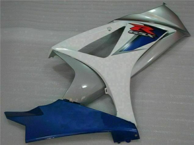 Azul Branco Abs Kits Completos Carenagem Suzuki GSXR 1000 K7 2007-2008 Azul Branco Abs Kits Completos Carenagem Suzuki GSXR 1000 K7 2007-2008