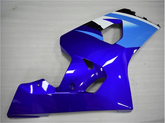 Azul Branco Abs Kits Completos Carenagem Suzuki GSXR 600 / 750 K4 2004-2005 Azul Branco Abs Kits Completos Carenagem Suzuki GSXR 600 / 750 K4 2004-2005