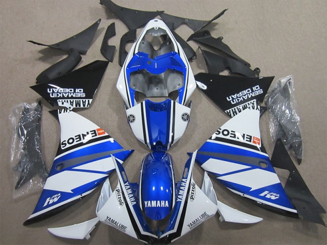 Azul Branco Abs Kits Completos Carenagem Yamaha R1 2009-2011 Azul Branco Abs Kits Completos Carenagem Yamaha R1 2009-2011