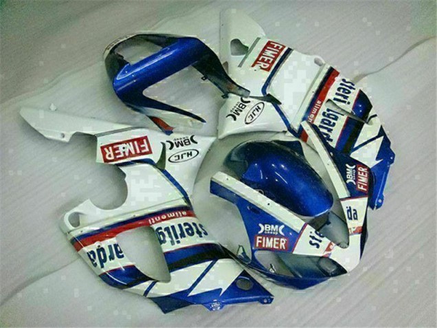 Azul Branco Abs Plástico Yamaha R1 2000-2001 Azul Branco Abs Plástico Yamaha R1 2000-2001