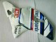Azul Branco Abs Plástico Yamaha R1 2000-2001 Azul Branco Abs Plástico Yamaha R1 2000-2001