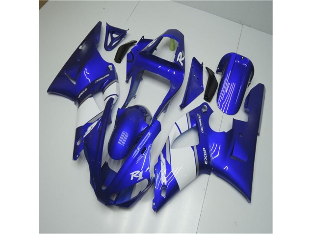 Azul Branco Abs Plásticos Yamaha R1 2002-2003 Azul Branco Abs Plásticos Yamaha R1 2002-2003