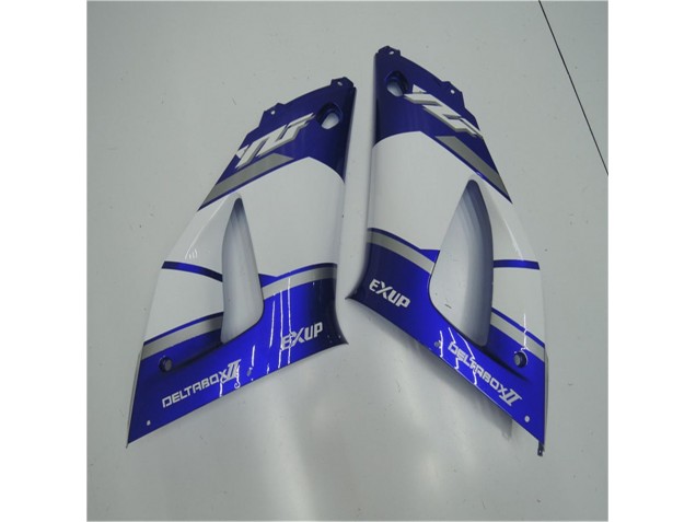 Azul Branco Abs Plásticos Yamaha R1 2002-2003 Azul Branco Abs Plásticos Yamaha R1 2002-2003