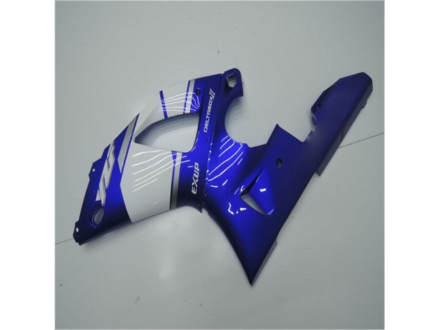 Azul Branco Abs Plásticos Yamaha R1 2002-2003 Azul Branco Abs Plásticos Yamaha R1 2002-2003