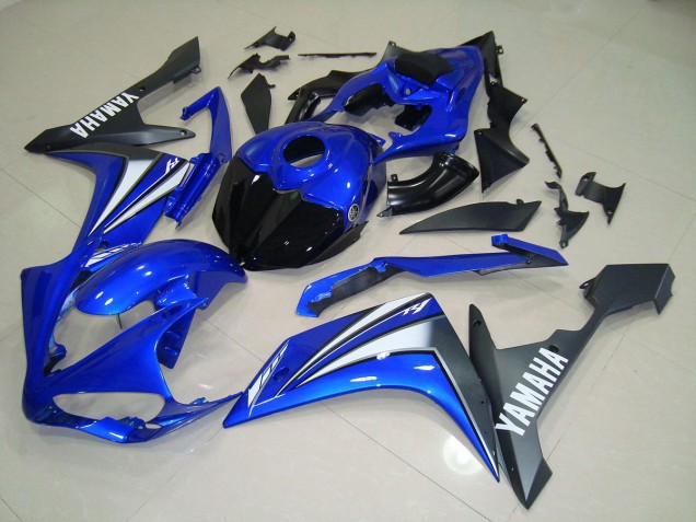 Azul Branco Abs Plásticos Yamaha R1 2007-2008