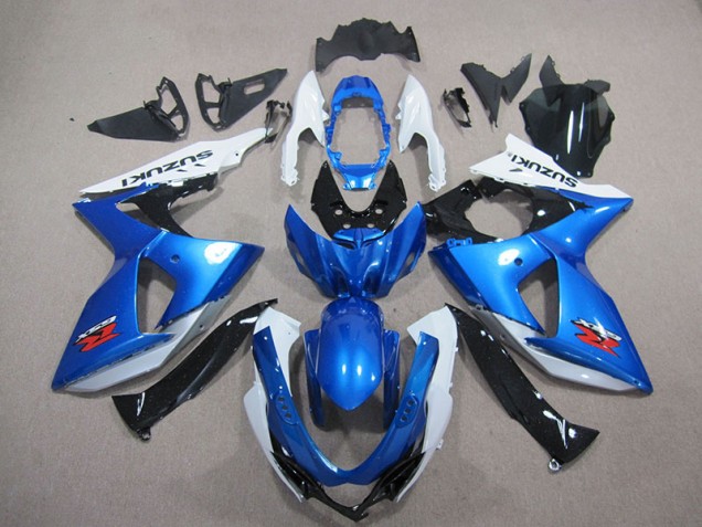 Azul Branco Carenagem & Plástico Suzuki GSXR 1000 K9 2009-2016 Azul Branco Carenagem & Plástico Suzuki GSXR 1000 K9 2009-2016